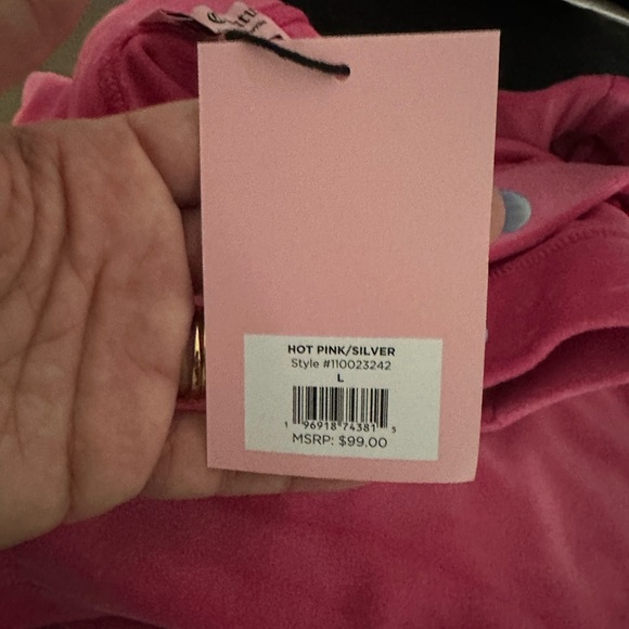 Juicy Couture BIG BLING VELOUR TRACK PANTS - Picture 6 of 8